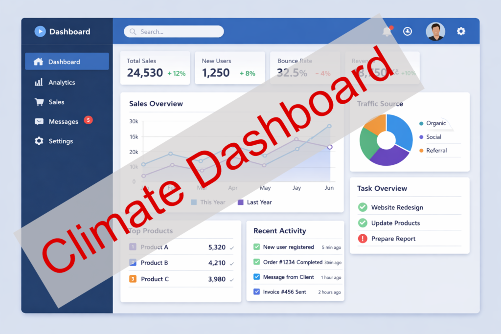 Let's make Climate dashboard!
